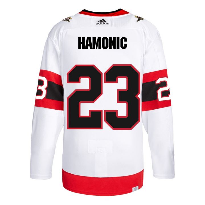 Hamonic Adidas Ottawa Senators Primegreen Authentic Away Jersey