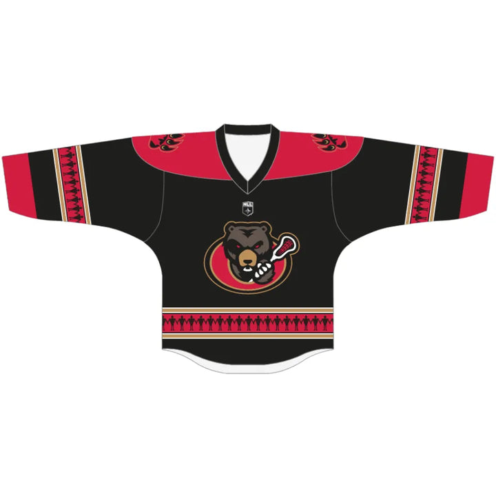 Youth Ottawa Black Bears Home Replica Jersey