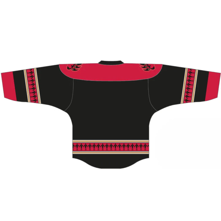 Youth Ottawa Black Bears Home Replica Jersey
