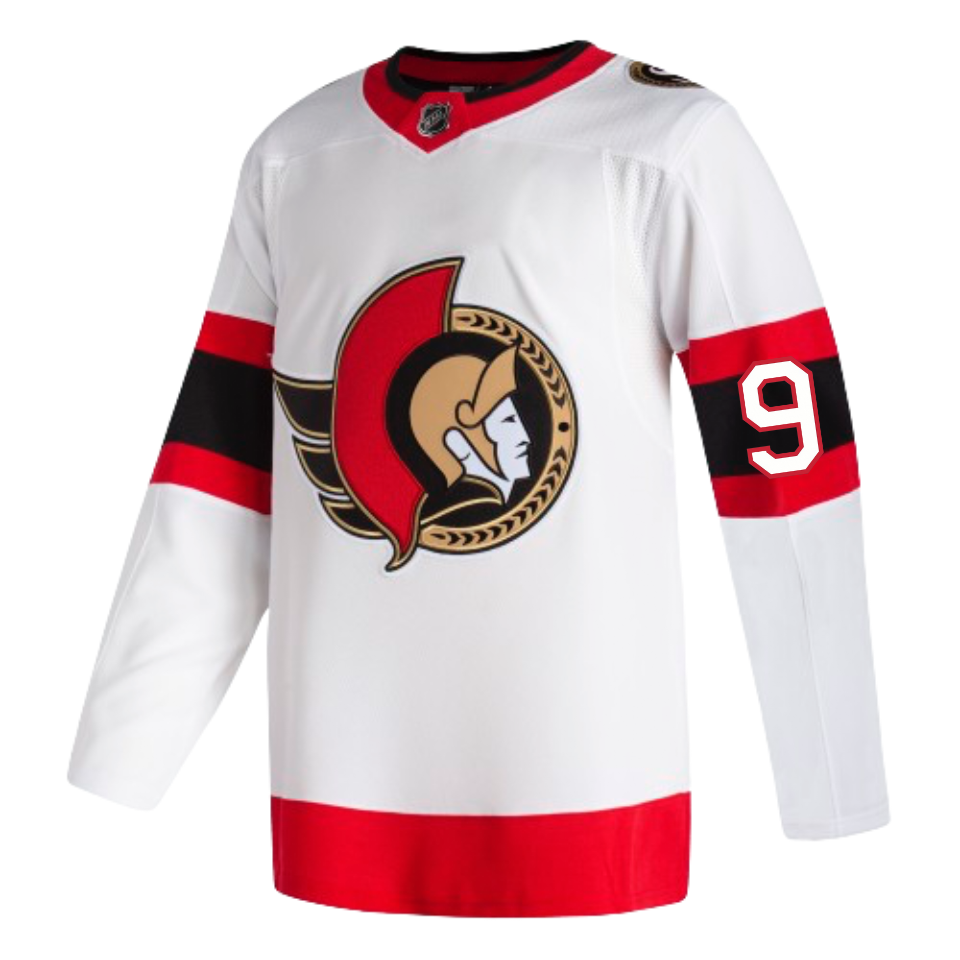 Norris Adidas Ottawa Senators Primegreen Authentic Away Jersey