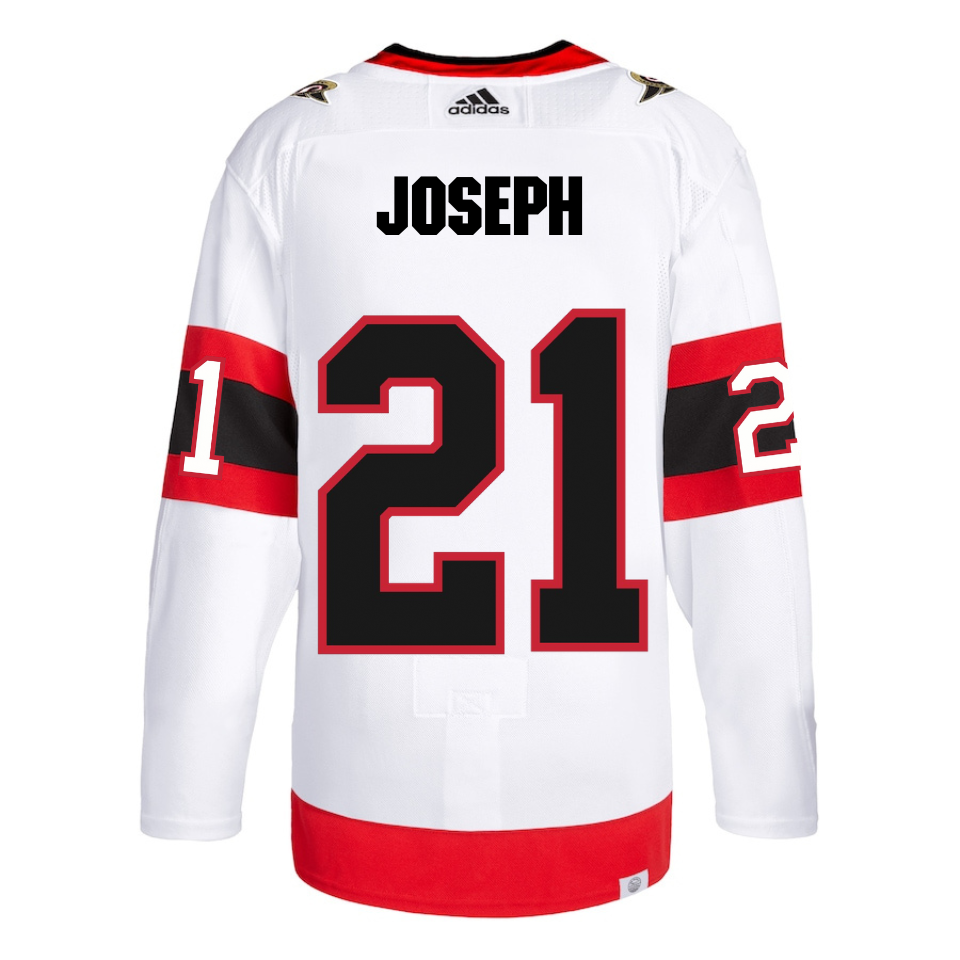 Joseph Adidas Ottawa Senators Primegreen Authentic Away Jersey