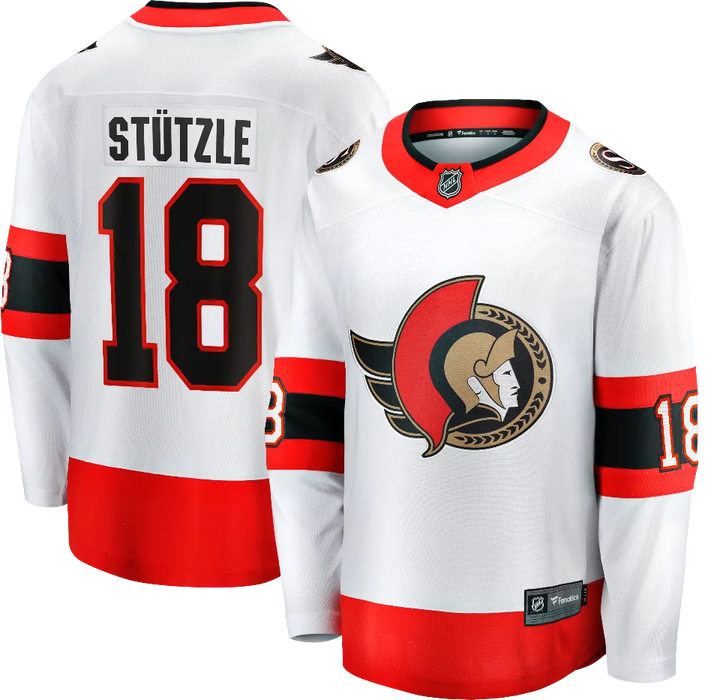 Stützle Breakaway Fanatics Away Jersey