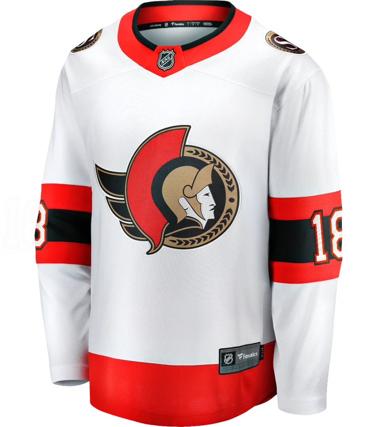 Stützle Breakaway Fanatics Away Jersey