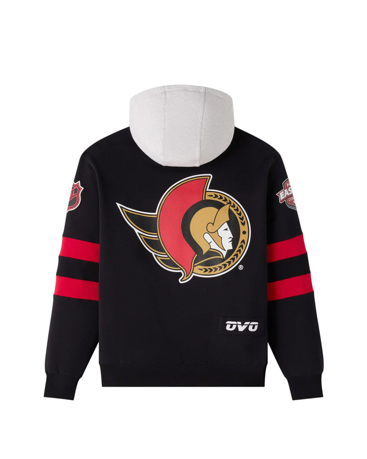 OTTAWA SENATORS - OVO X SENS BLACK PULLOVER HOODY