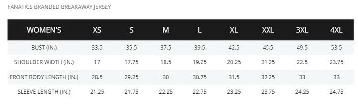 Chabot Women's Breakaway Fanatics Home Jersey