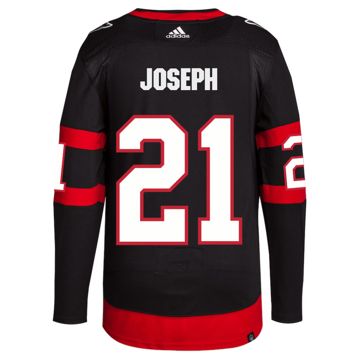 Joseph Adidas Ottawa Senators Primegreen Authentic Home Jersey