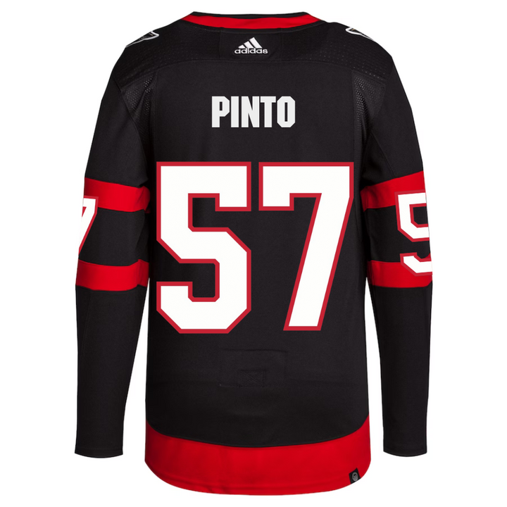 Pinto Adidas Ottawa Senators Primegreen Authentic Home Jersey