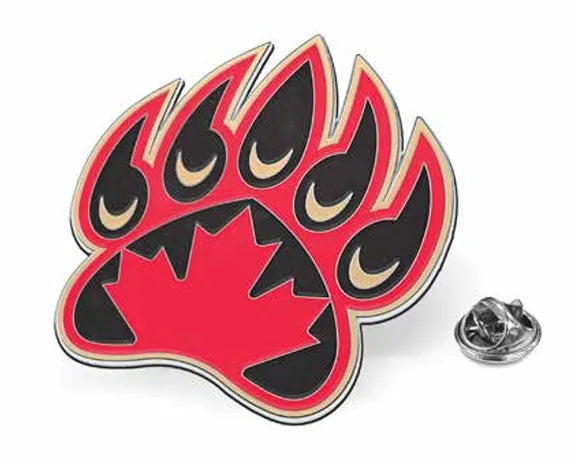 Ottawa Black Bears Secondary Logo Pin