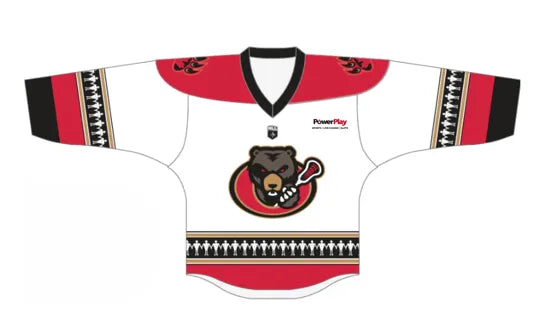 Official Ottawa Black Bears On Field Away Jersey