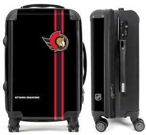Stripe Logo Carry On Luggage Bag