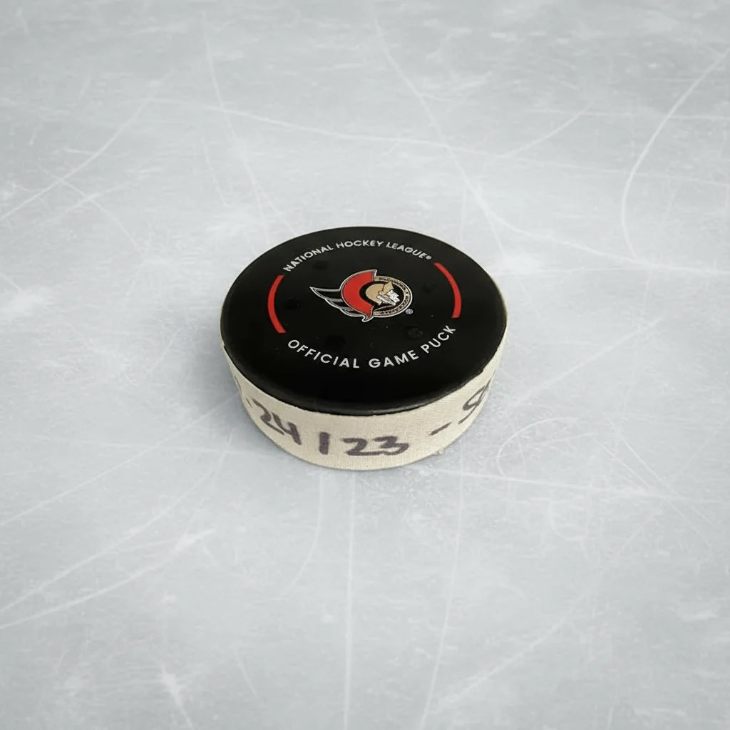 Game Used Pucks