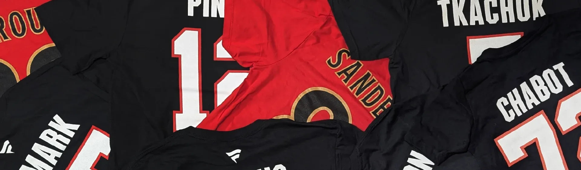Ottawa Senators Name & Number Tees