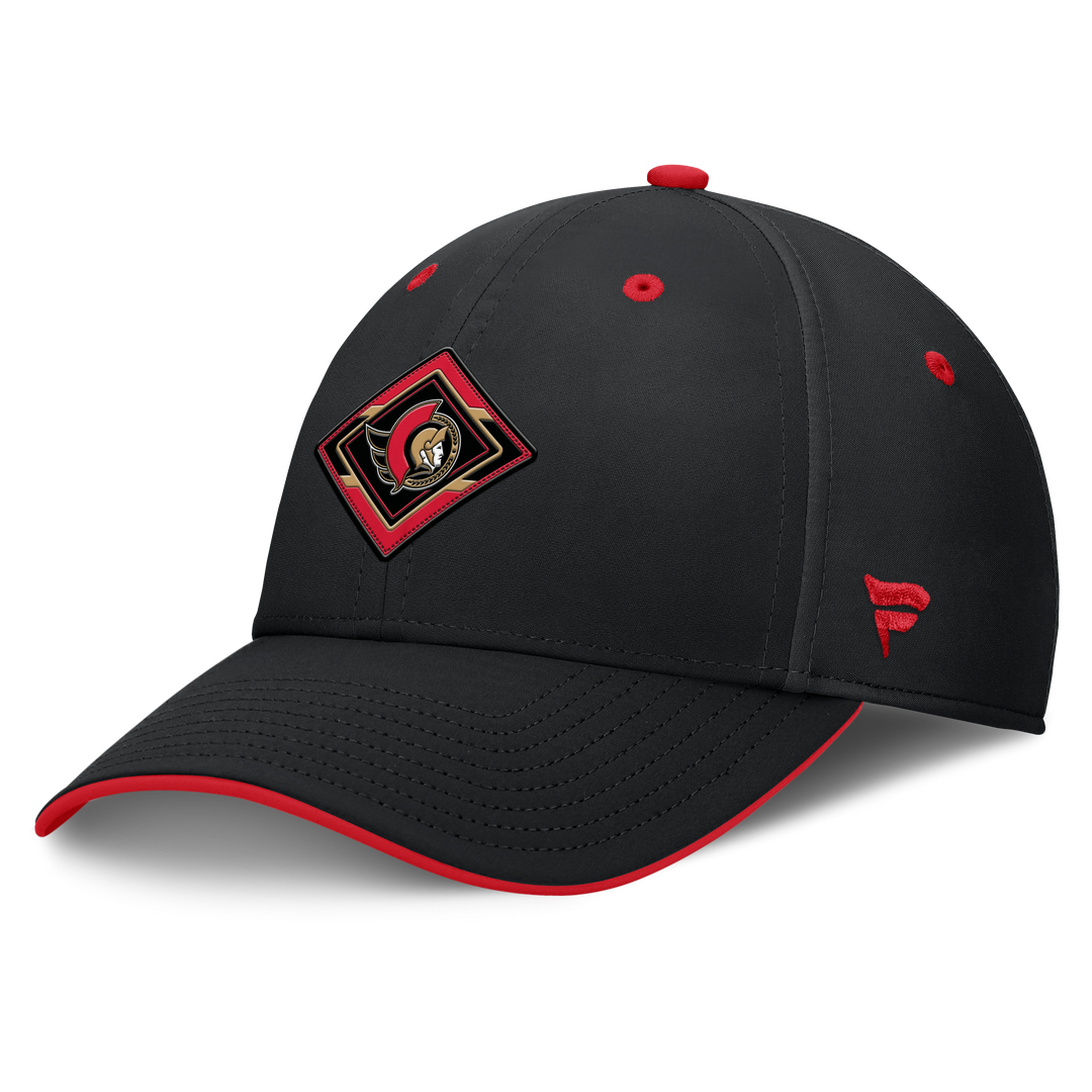 Authentic Pro Black Stretch Cap