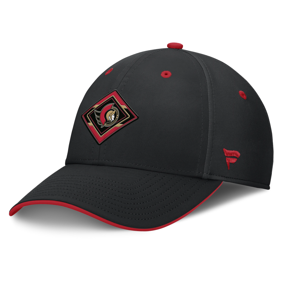 Authentic Pro Black Stretch Cap