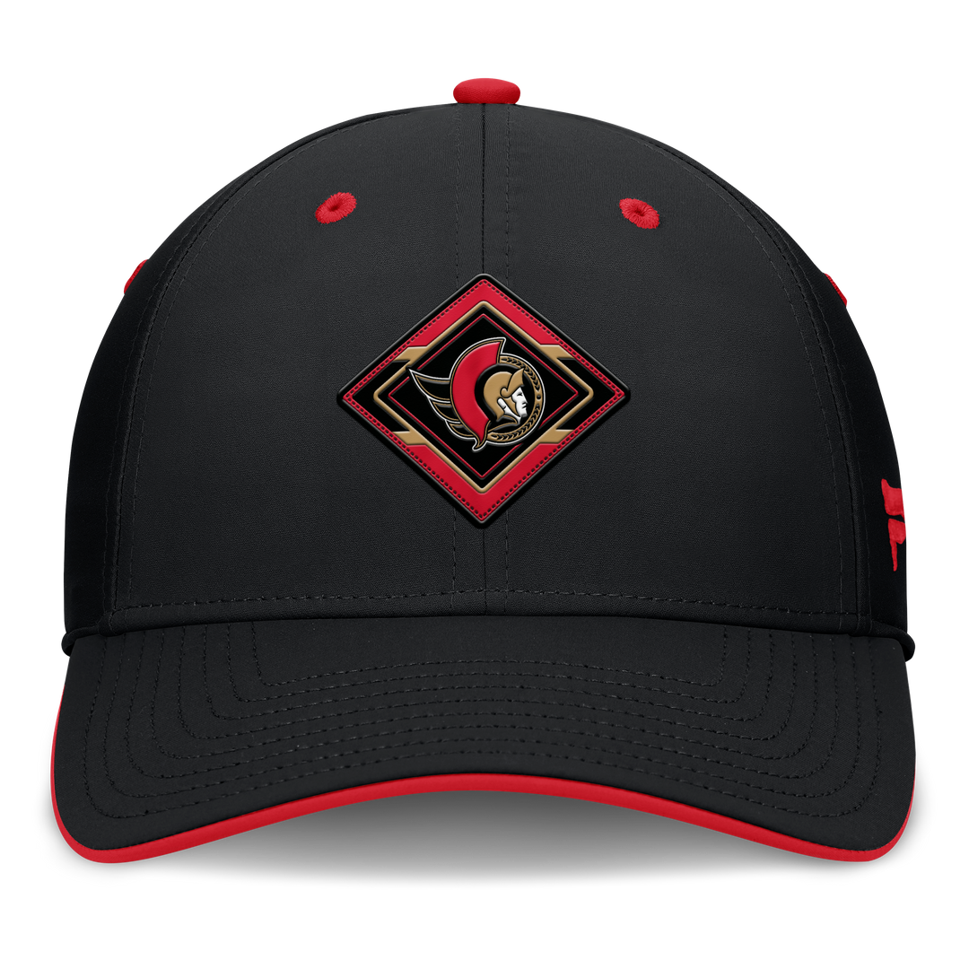 Authentic Pro Black Stretch Cap