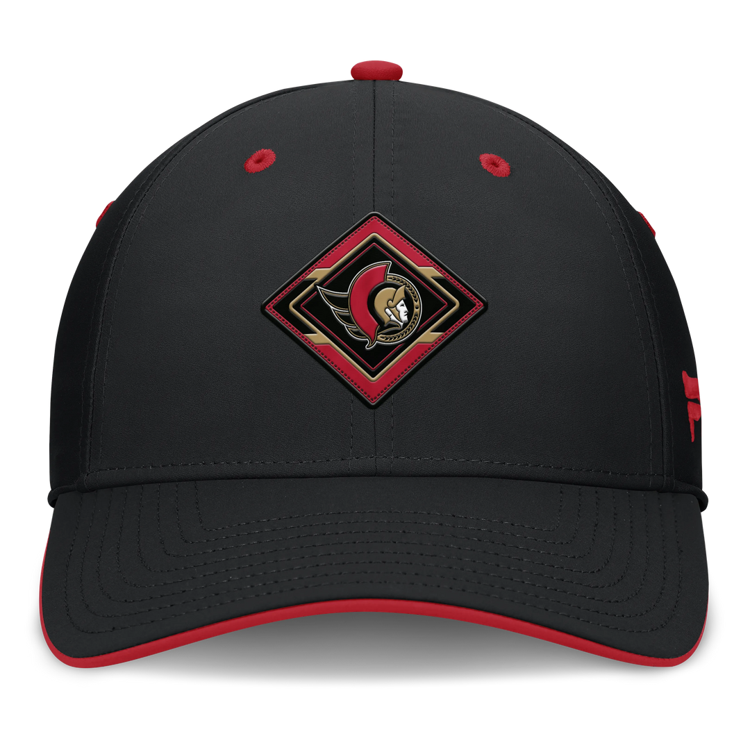 Authentic Pro Black Stretch Cap
