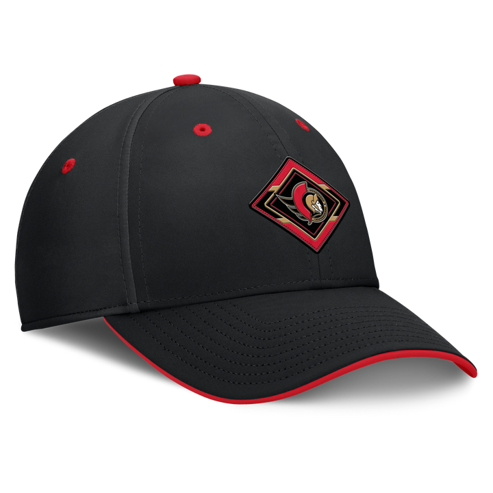 Authentic Pro Black Stretch Cap