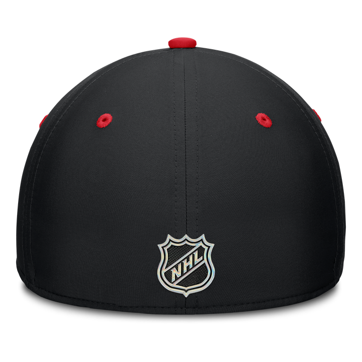 Authentic Pro Black Stretch Cap