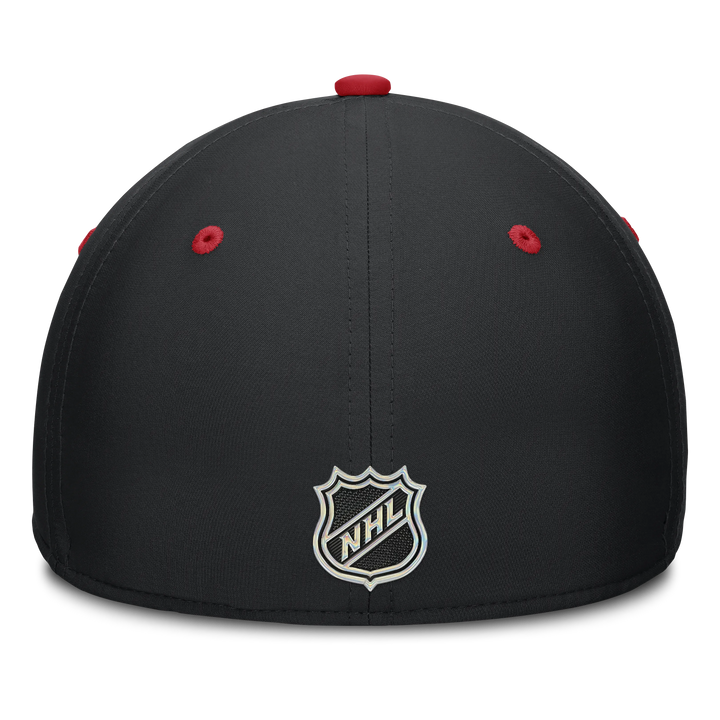 Authentic Pro Black Stretch Cap