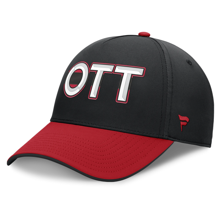 Authentic Pro Blk/Red OTT Stretch Cap