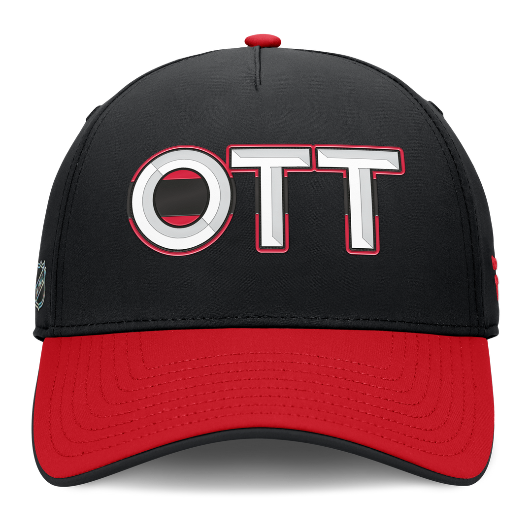 Authentic Pro Blk/Red OTT Stretch Cap