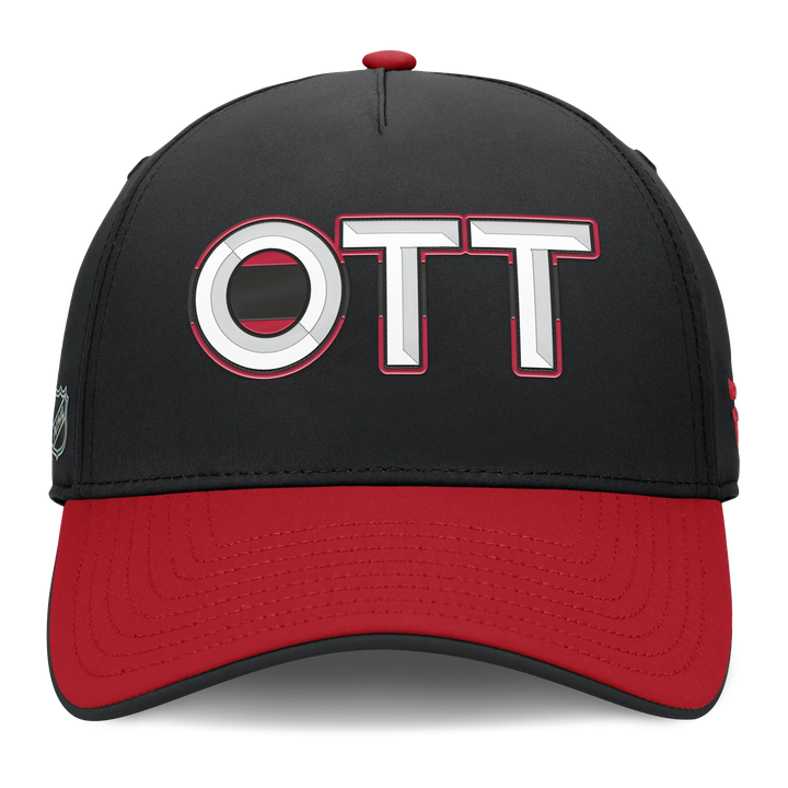 Authentic Pro Blk/Red OTT Stretch Cap