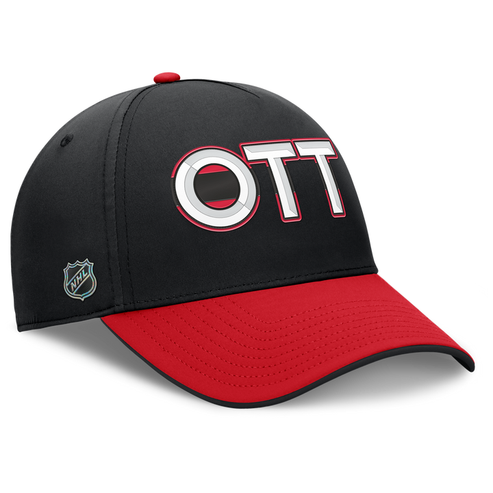 Authentic Pro Blk/Red OTT Stretch Cap
