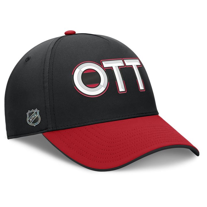 Authentic Pro Blk/Red OTT Stretch Cap