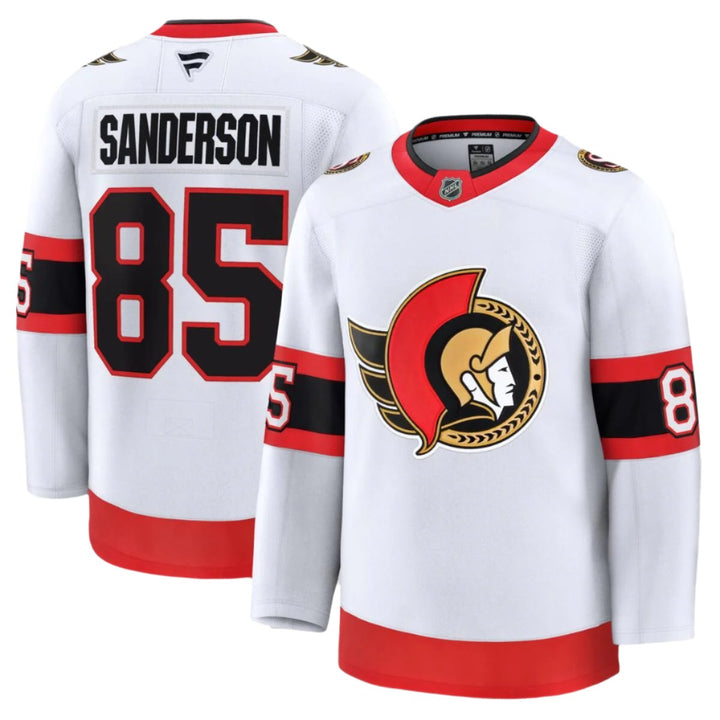 Sanderson Ottawa Senators Fanatics Premium Away Jersey