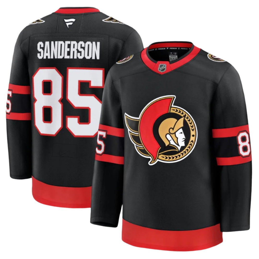 Sanderson Ottawa Senators Fanatics Premium Home Jersey