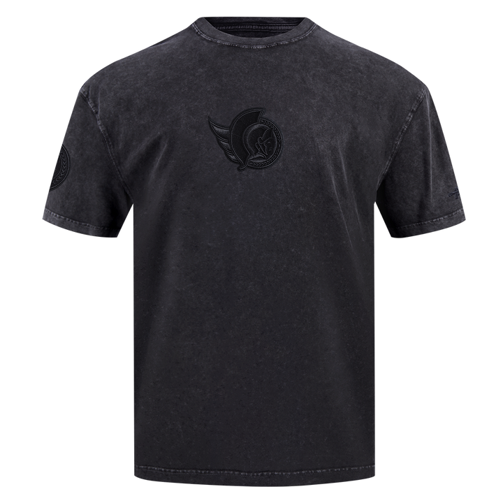 OTTAWA SENATORS MEN'S WASHED CLASSIC ENZYME CJ DROP SHOULDER TEE