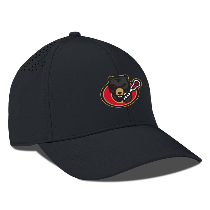 OTTAWA BLACK BEARS ASCEND BLACK ADJUSTABLE CAP