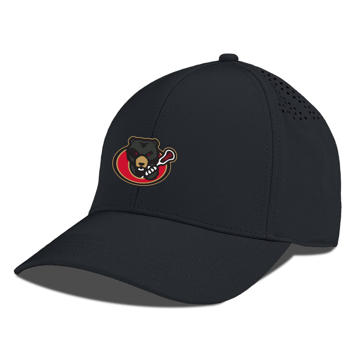 OTTAWA BLACK BEARS ASCEND BLACK ADJUSTABLE CAP