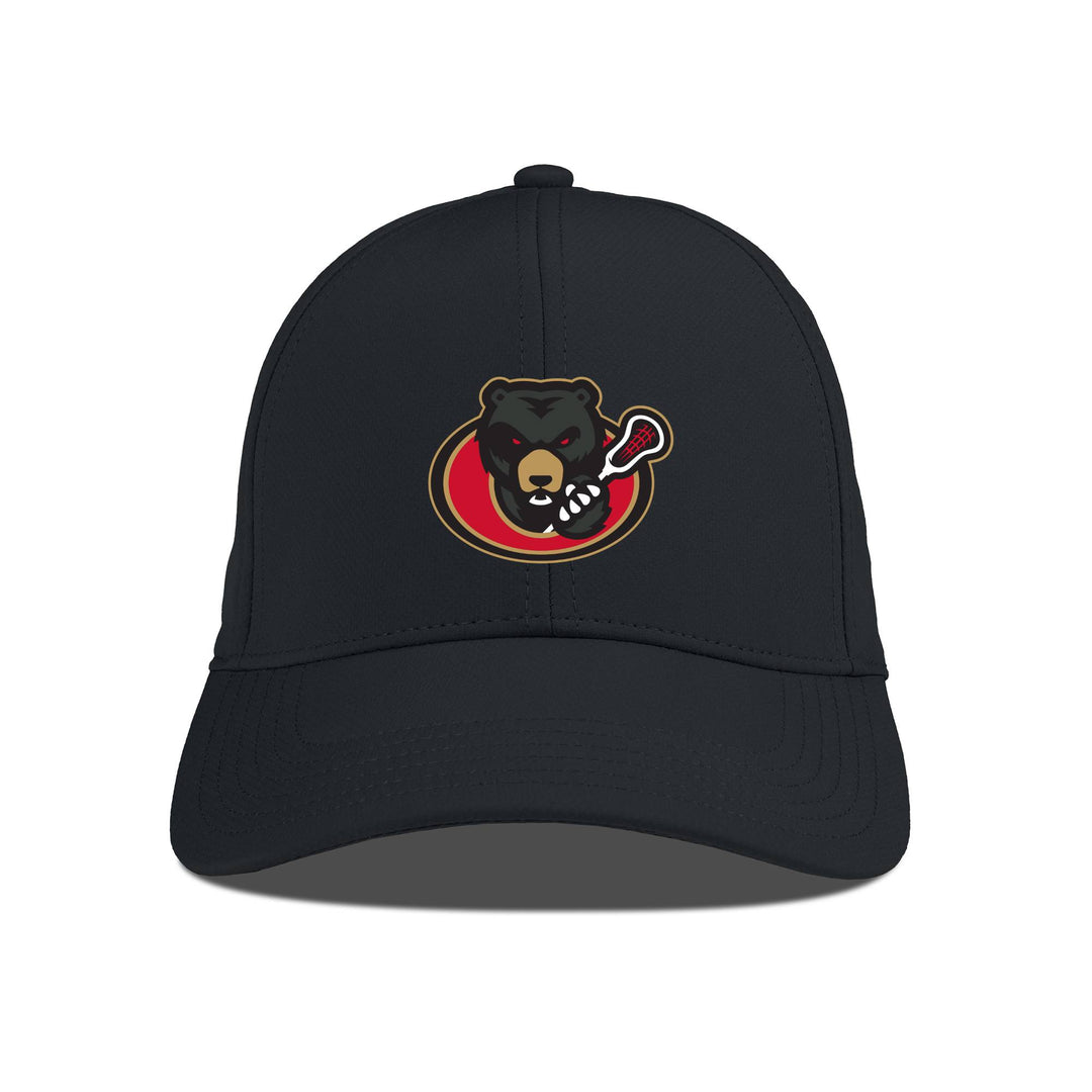 OTTAWA BLACK BEARS ASCEND BLACK ADJUSTABLE CAP