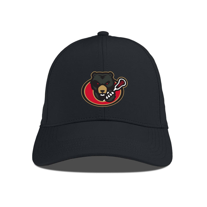 OTTAWA BLACK BEARS ASCEND BLACK ADJUSTABLE CAP
