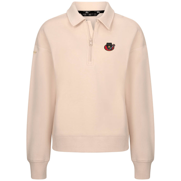 OTTAWA BLACK BEARS WOMEN'S CANMORE 1/4 ZIP SWEATER