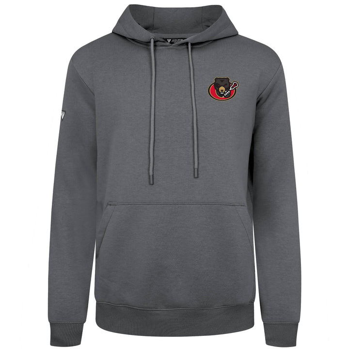 OTTAWA BLACK BEARS GREY PODIUM PULLOVER HOODIE