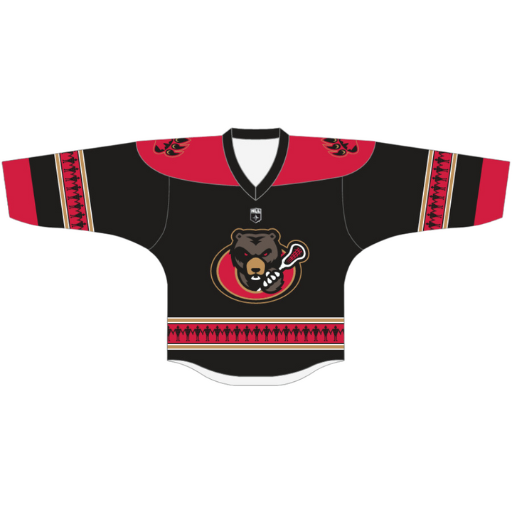 Official Ottawa Black Bears On Field Home Jersey