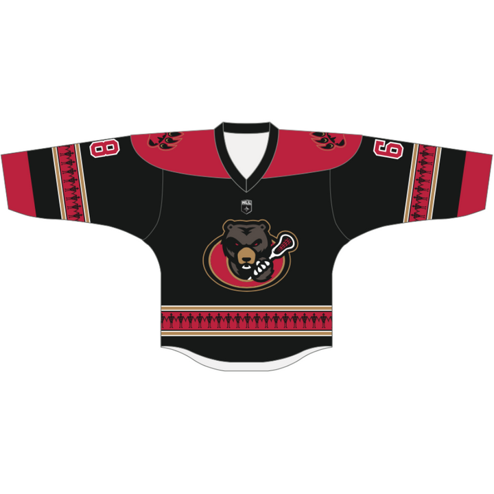 Sundown Ottawa Black Bears Home Replica Jersey