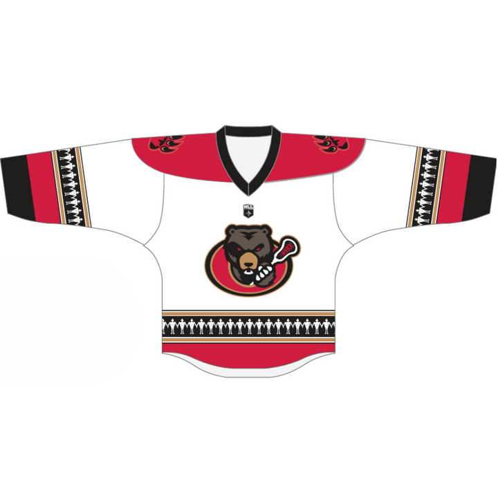 Official Ottawa Black Bears On Field Away Jersey