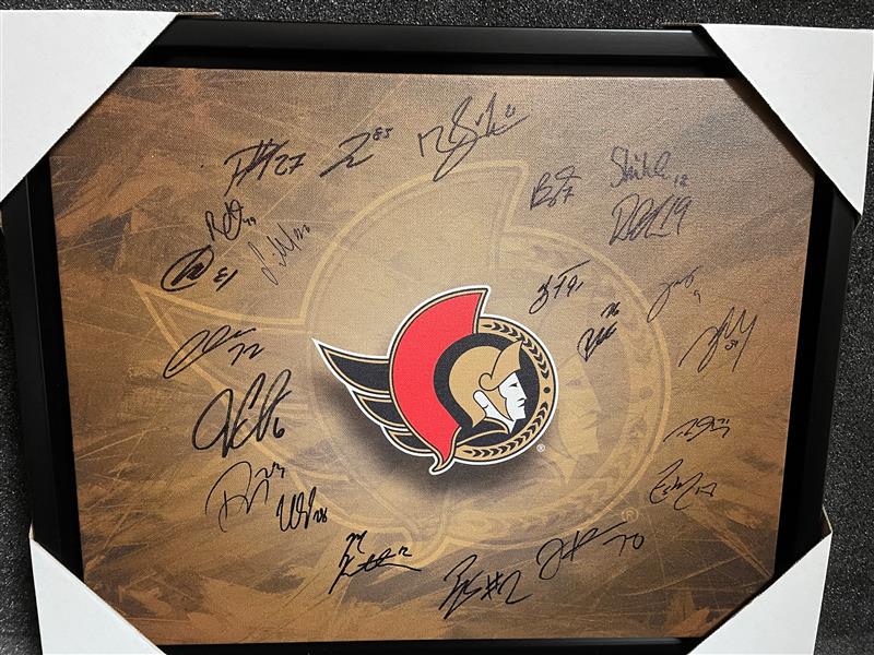 Team Signed Canvas