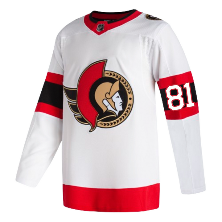 Kubalik Adidas Ottawa Senators Primegreen Authentic Away Jersey