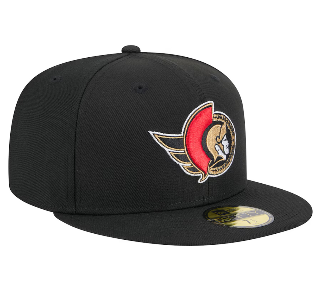 FITTED BLACK 5950 FLATBRIM