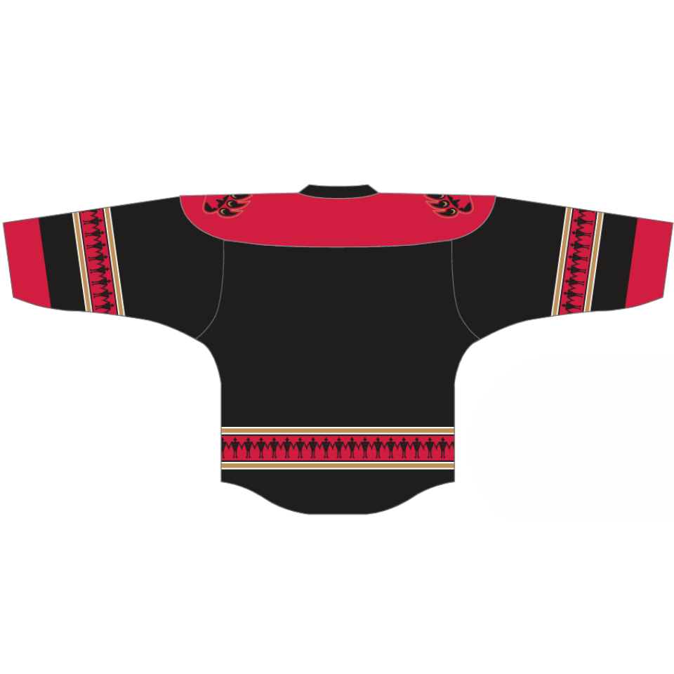 Official Ottawa Black Bears On Field Home Jersey