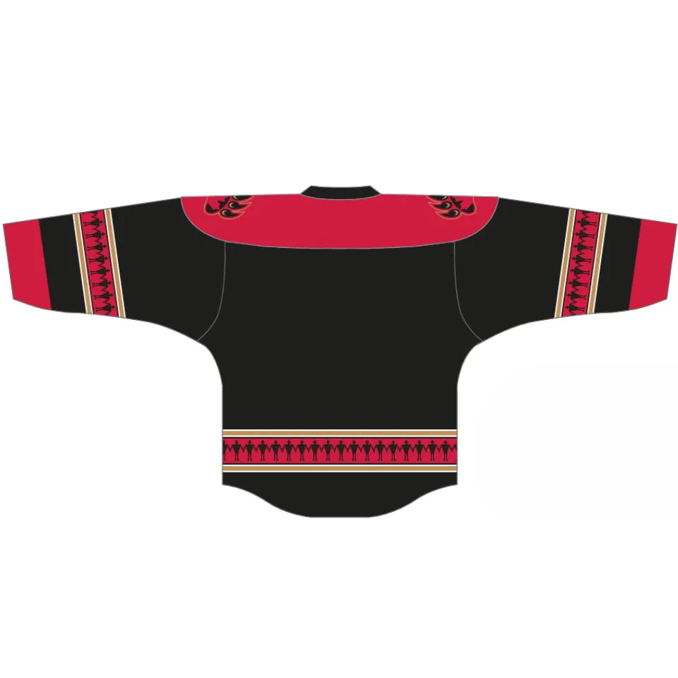 Youth Ottawa Black Bears Home Replica Jersey