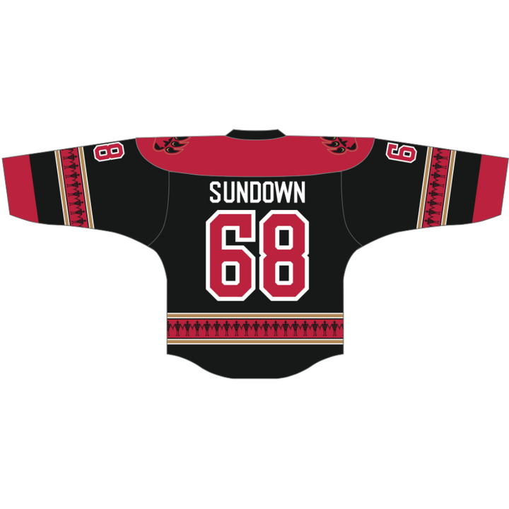 Sundown Ottawa Black Bears Home Replica Jersey