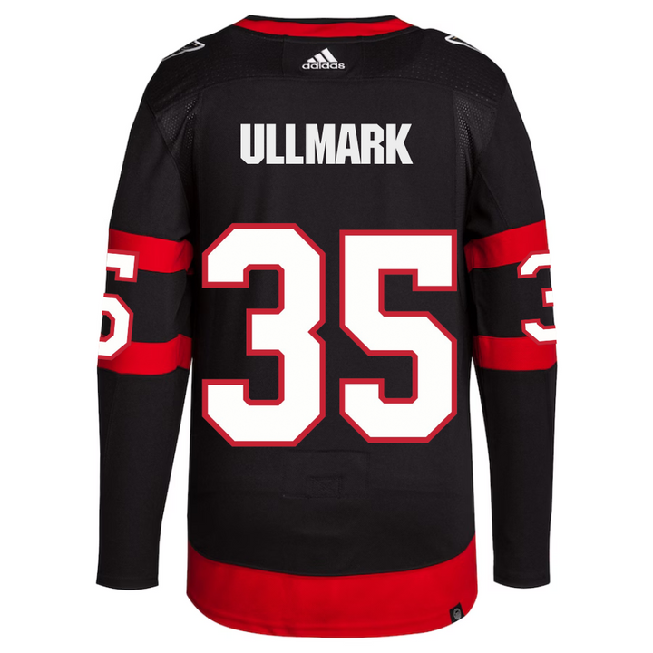 Ullmark Adidas Ottawa Senators Primegreen Authentic Home Jersey