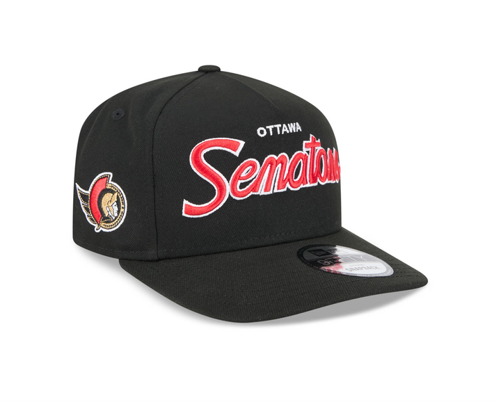 950AF POLY SCRIPT ADJ BLK CAP