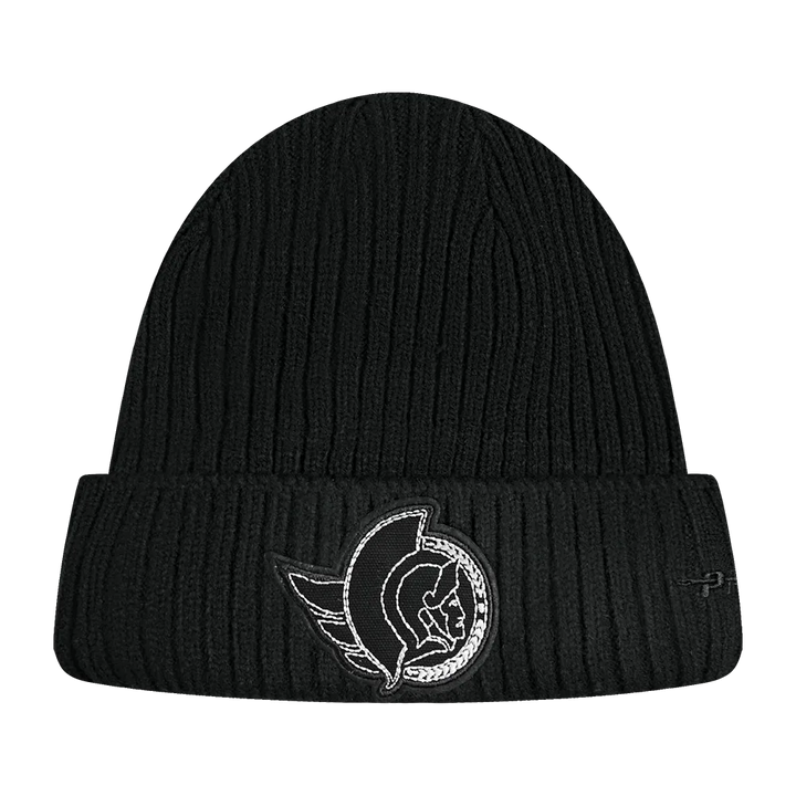 PAINT THE CITY BLACK FLEECE LINED  BEANIE