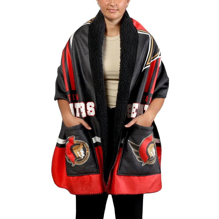 OTTAWA SENATORS ARENA WRAP BLANKET